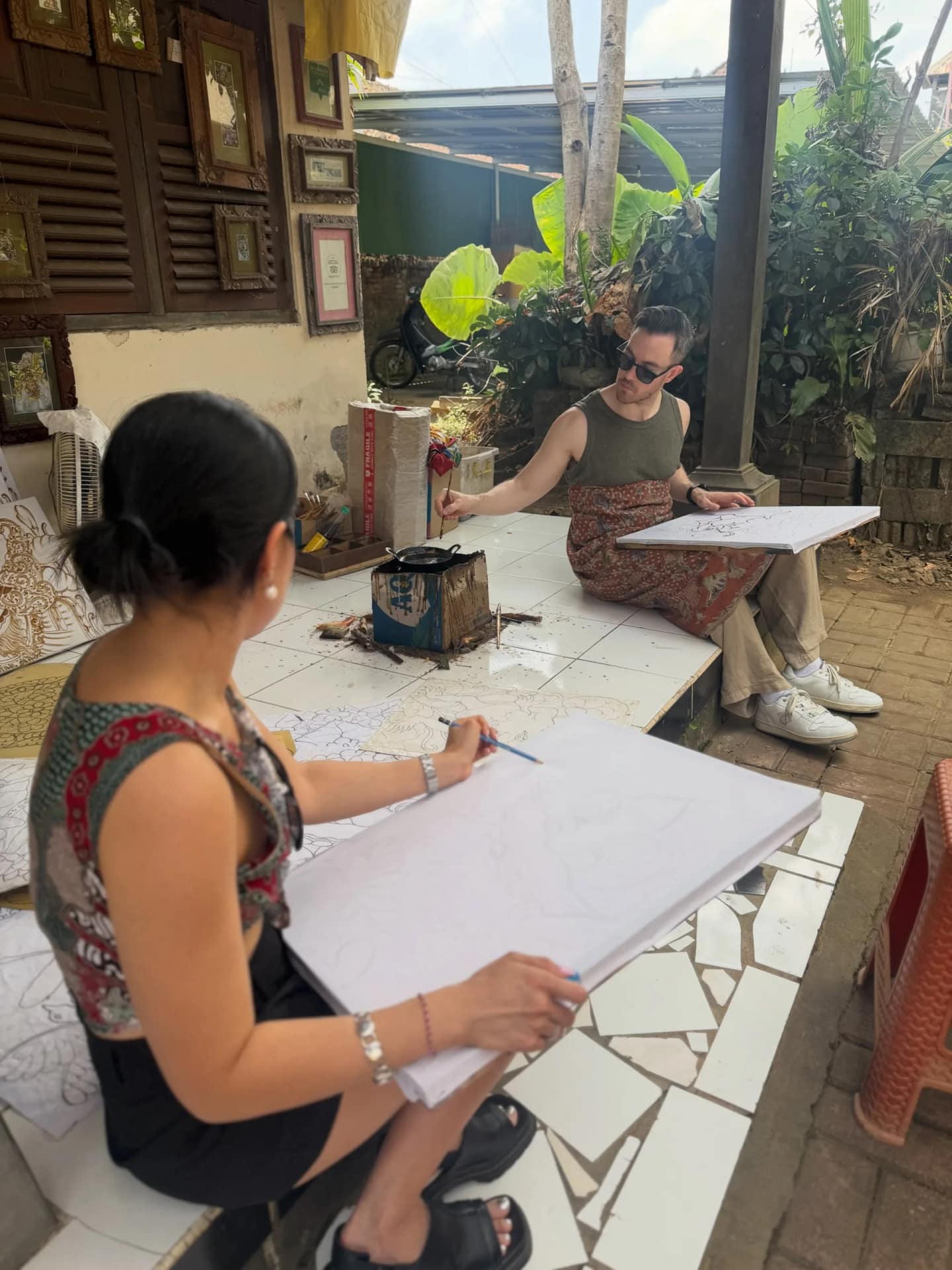 Nyoman Warta Batik Class in Ubudのメディア 2