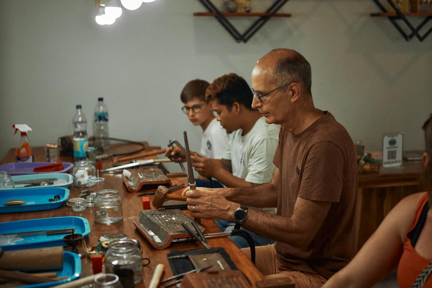 Silver Jewelry Making Class in Celukのメディア 5
