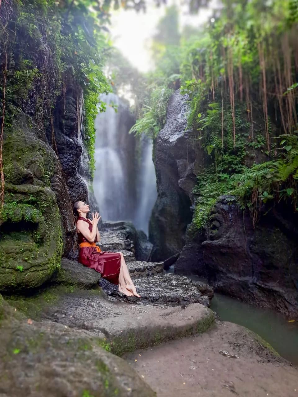 Media 2 ng Taman Beji Griya Waterfall in Badung