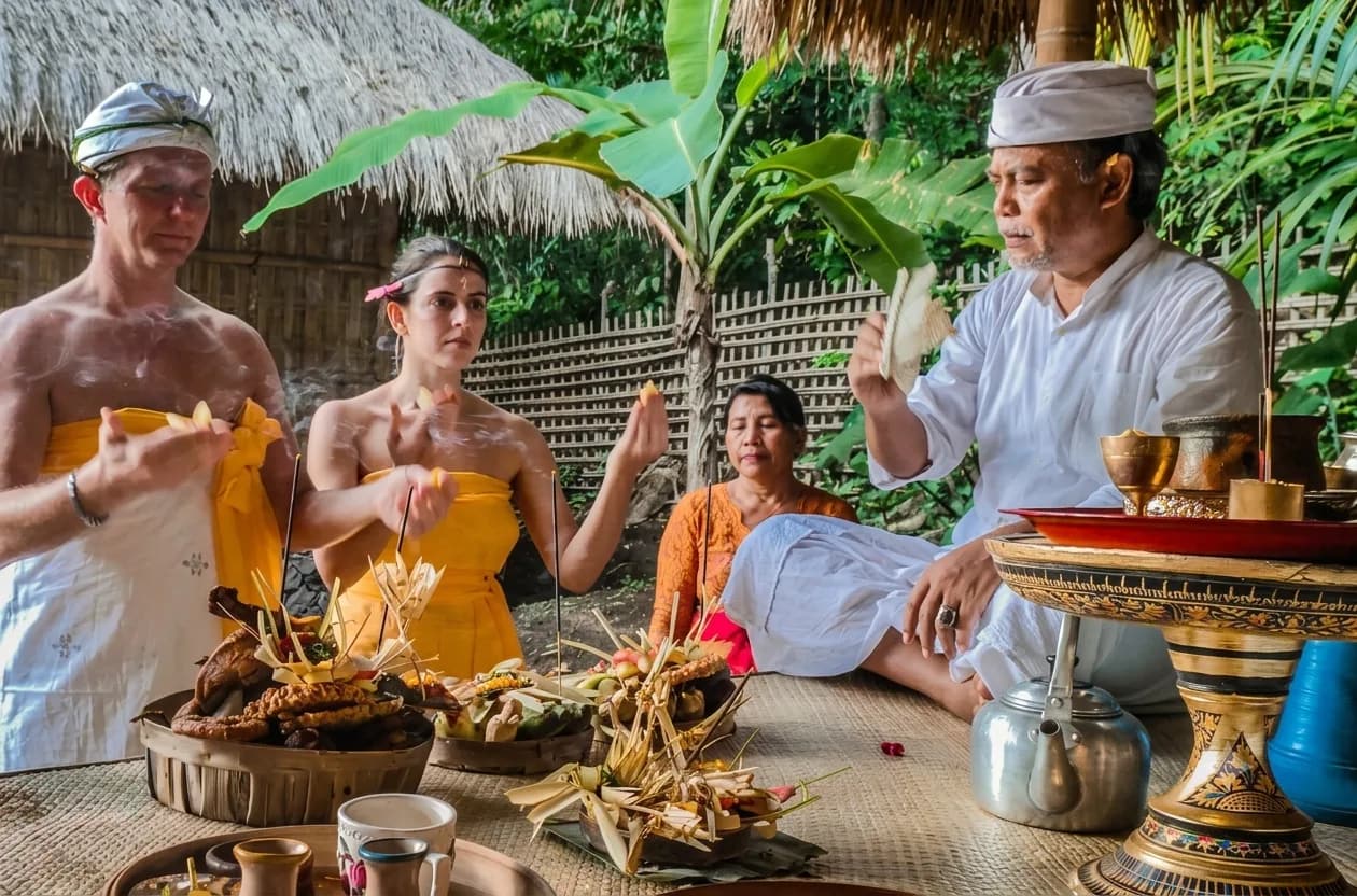 KarangasemのSamsara Living Museum文化生活ワークショップ