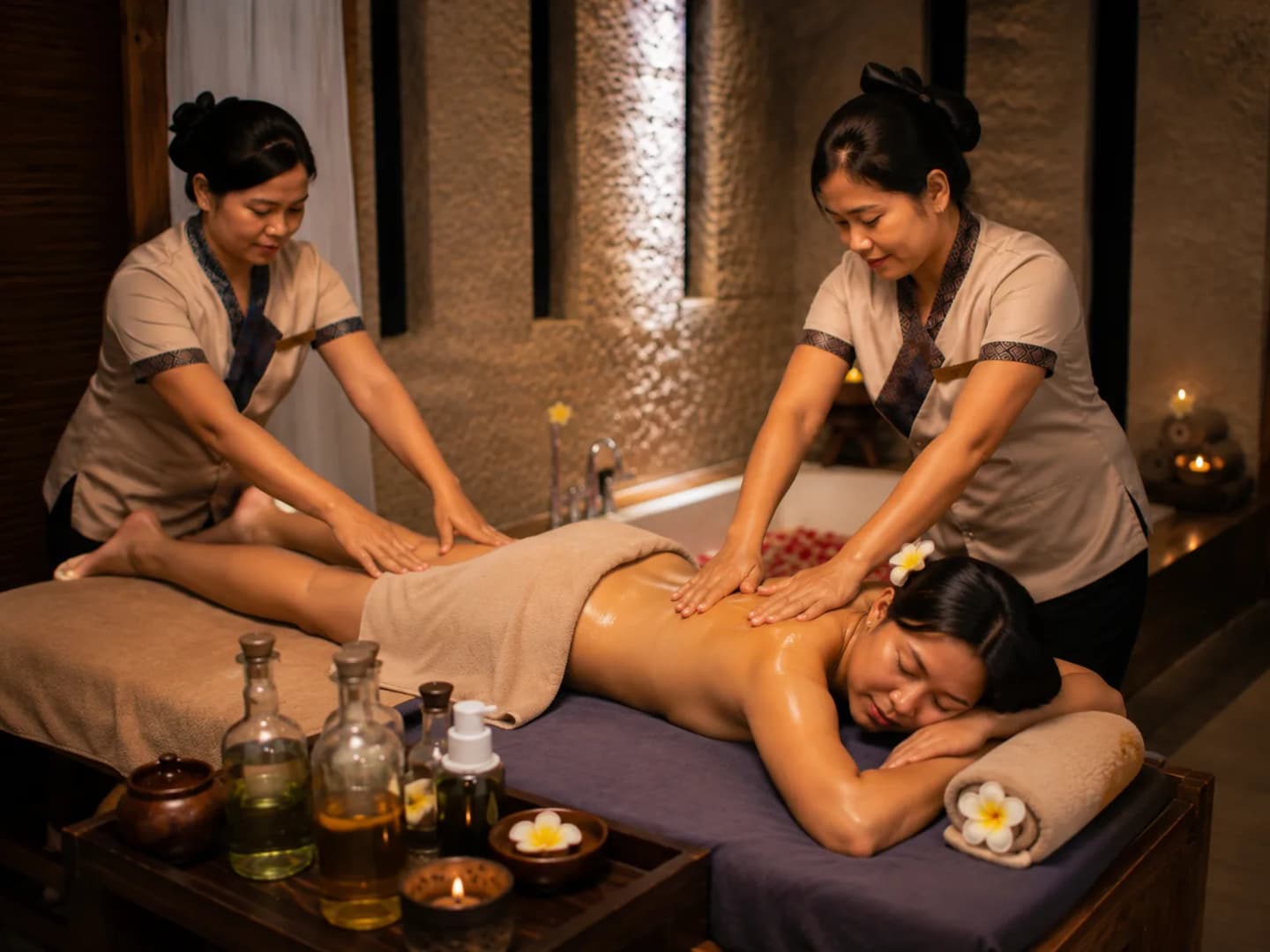 90 Minutes Royal Four Hand Massage