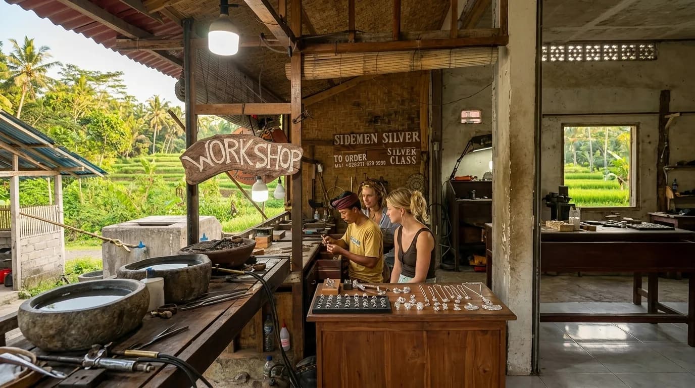 Silver Making Workshop In Sidemen